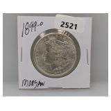 1899-O 90% Silv Morgan $1 Dollar