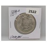 1899-O 90% Silv Morgan $1 Dollar