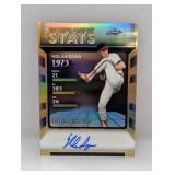 2025 Nolan Ryan Leaf In The Game Used Ref Auto /30