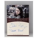 Kendrick Meera Reed Game Of Thrones Inscrip Auto