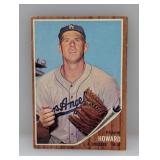 1962 Topps Frank Howard NL ROY 175 Surface/Edges