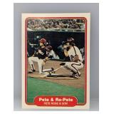 1982 Fleer #640 Pete & Re Pete Edges