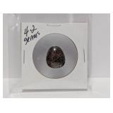 4.2g Gold/Black Stone Cabochon