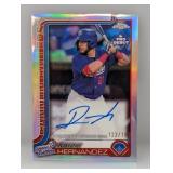 2025 Topps Pro Debut Ronny Hernandez Auto #122/199
