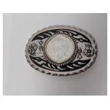 Morgan Silver Dollar Belt Buckle