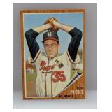 1962 Topps Baseball RON PICHE HIGH NUMBER 582