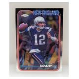 2024 Topps Chrome Refractor Tom Brady #120