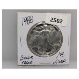 1988 1oz .999 Silv Eagle $1 Dollar