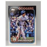 2024 Shohei Ohtani Topps Update JPN Born Hr Record