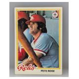 1978 Topps Peter Rose #20 Corners/Edges/Surface