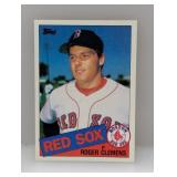 1985 Topps Roger Clemens #181 Edges