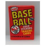 1982 Fleer Unopened Wax Pack Poss Ripken Rookie