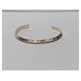 .925 Sterling Silver Cuff Bracelet