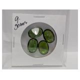 9g Green Cut Stones