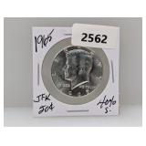 1965 40% Silv JFK Half $1 Dollar
