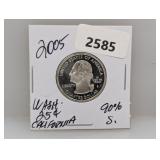 2005 90% Silv CA Quarter