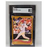 2002 Topps #160 Albert Pujols Rookie Cup SGC 8