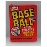 1982 Fleer Unopened Wax Pack Poss Ripken Rookie
