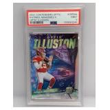 2021 Contenders Optic Mahomes II Illusion PSA 9