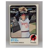 1973 Topps Baseball Nolan Ryan HOF 220 Edges