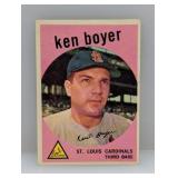 1959 Topps Ken Boyer #325 Surface/Corners/Stain