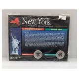 Sealed New York Colorized State Quarters