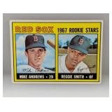 1967 Topps RCS MIKE ANDREWS/REGGIE SMITH Corners