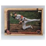 2025 Topps Nolan Gorman #7/25 Wood