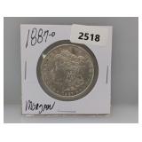 1887-O 90% Silv Morgan $1 Dollar