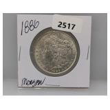 1886 90% Silv Morgan $1 Dollar