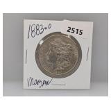 1883-O 90% Silv Morgan $1 Dollar