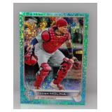 2022 Topps Chrome Yadier Molina/199 Aqua Diamond