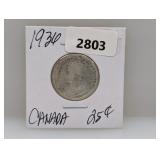 1936 Canada Quarter