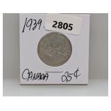 1939 Canada Quarter