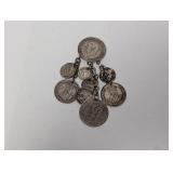 Foreign Coin Pin/Clip