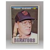 1967 Topps Frank Howard RC OFTHE YEAR Surface