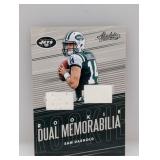 2018 Absolute Sam Darnold Dual Rookie Relic Crease
