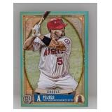2021 Gypsy Queen Albert Pujols Aqua /199