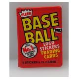 1982 Fleer Unopened Wax Pack Poss Ripken Rookie