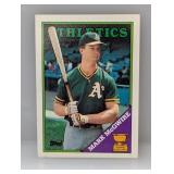 1988 Topps All- Star Rookie Mark McGwire #580