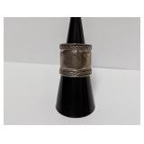 .925 Sterling Wise Braided Edge Band Sz 7