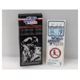 1982 WS Replica Souvenir Ticket box Game 7