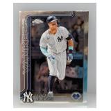 2025 Topps Chrome Baseball Card #99 Aaron Judge