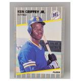 1989 Fleer #548 Ken Griffey Jr (RC & HOF) Edges
