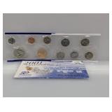 2001 US Mint Set