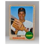 1968 Topps Baseball JUAN MARICHAL HOF 205