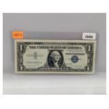1957-A Blue Seal $1 Silver Certificate