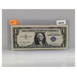 1957 Blue Seal $1 Silver Certificate