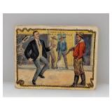 1910 Hassan Cigarettes MAKING TENDERFOOT DANCE dmg
