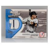 2021 Topps Aaron Judge Major League Material Relic
